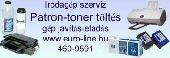 patron- toner t�lt�s